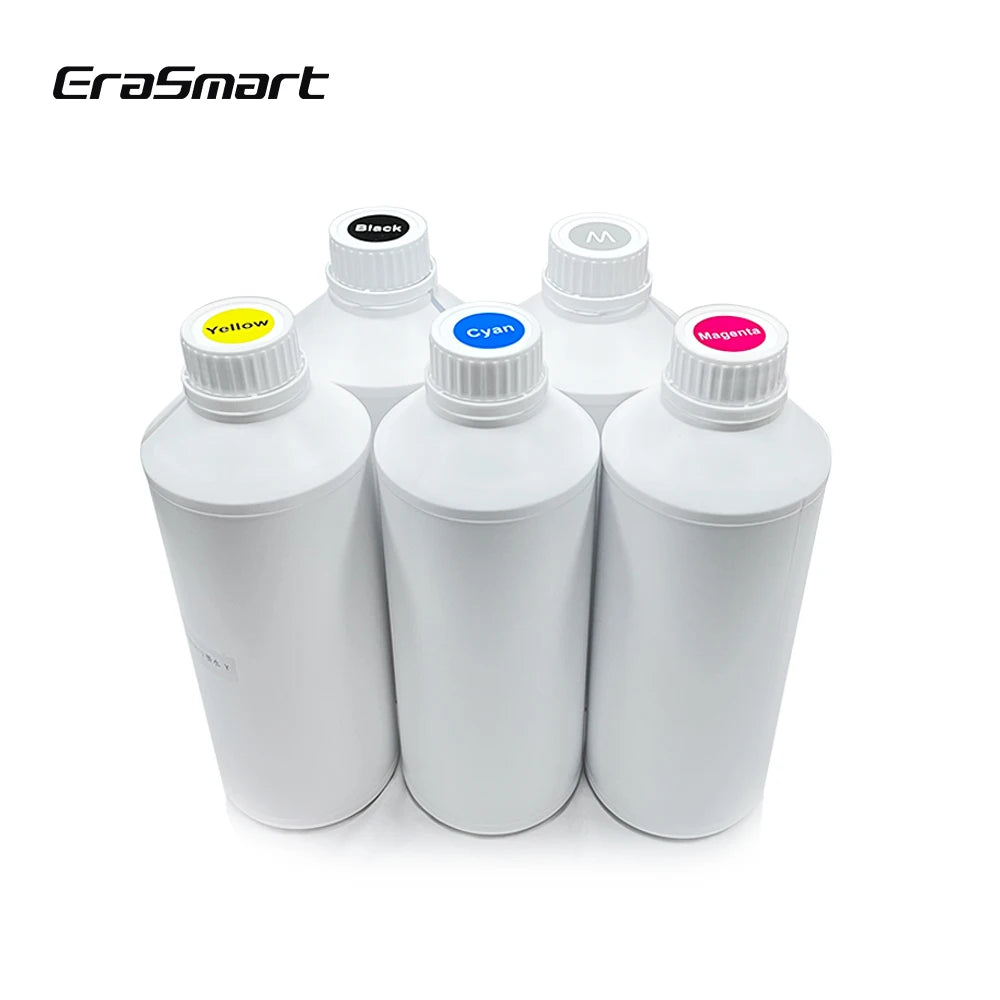 Erasmart C M Y K W Dtf Ink Textile Printing Ink Dtf for Printing Machine Business Idea