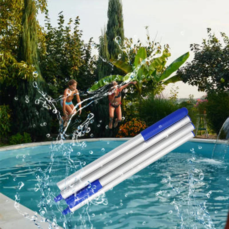 Adjustable High Quality Mop Handle 2 Telescopic Pole Aluminum Pole Broom Stick With Italy Thread