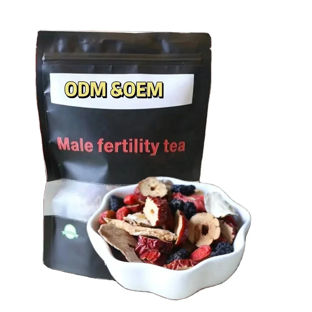 Organic Herbal Male Fertility Tea to Enhancement for Men and Women Stimulate and Vitality Male Function Tea