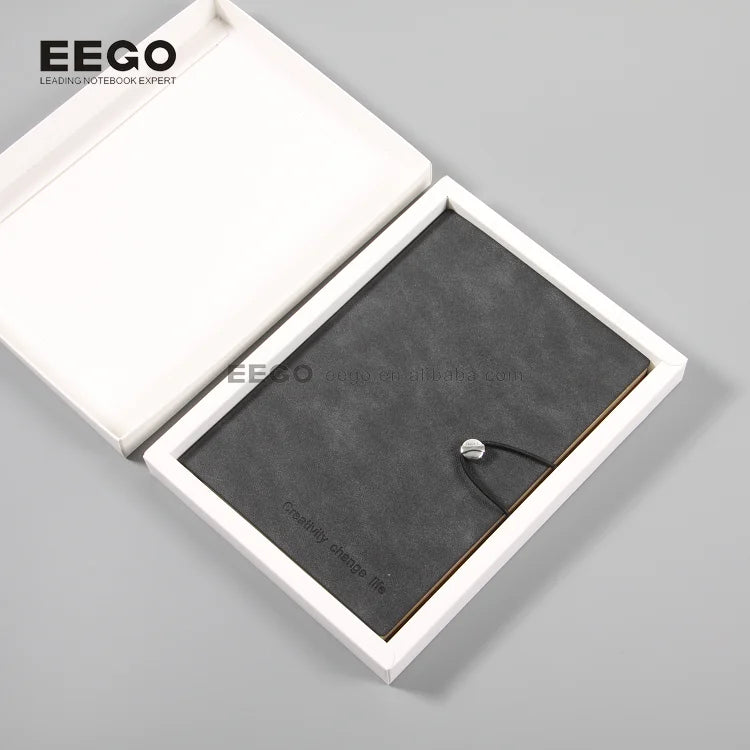 2025 New Design Fashion A5 Notebook Business Planner Custom Journal Executive Corporate Gift Box Set with Pen