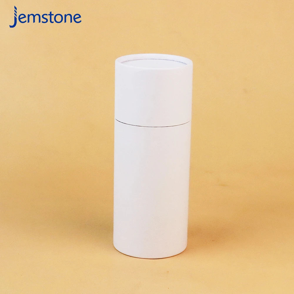 Cylinder Kraft Paper Tubes Packaging Cosmetics Containers Perfume Kraft Paper Tube With Lid