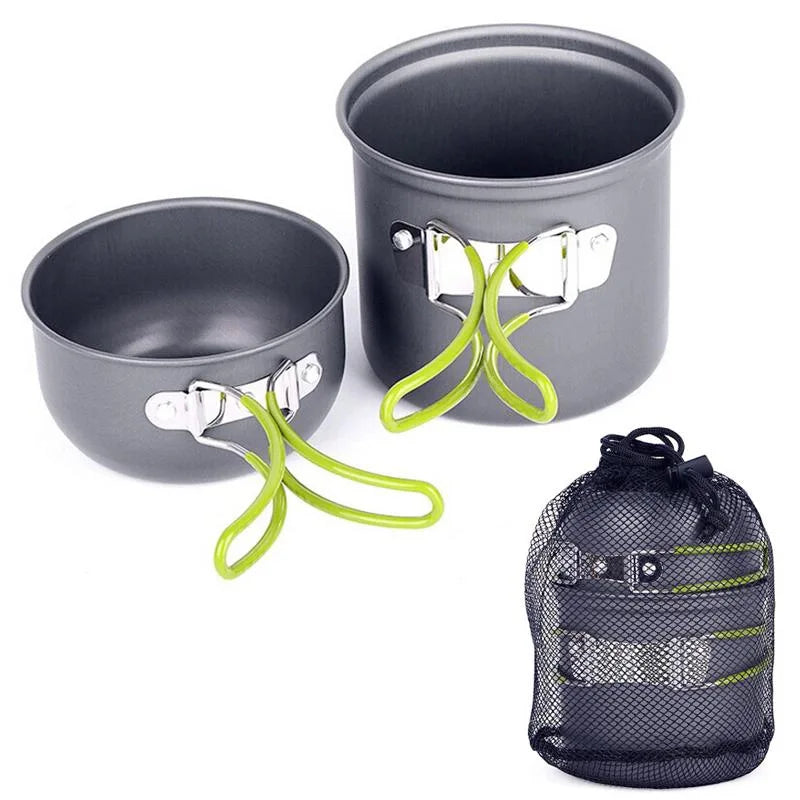 SP23-4794 Outdoor Camping Set Pot Picnic Barbecue Pot Single Picnic Portable Cookware