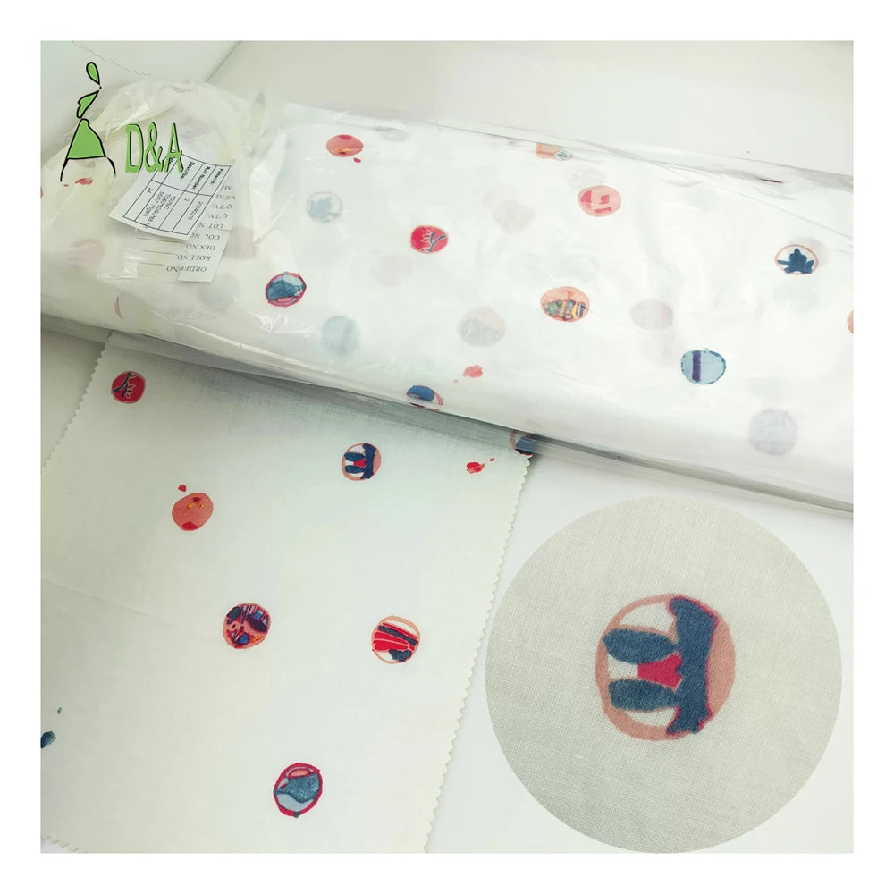 Cheap Price Ready Shipping 100% Cotton Voile Fabric Eco-Friendly Stretch Cartoon Prints for Girls Garment Lining