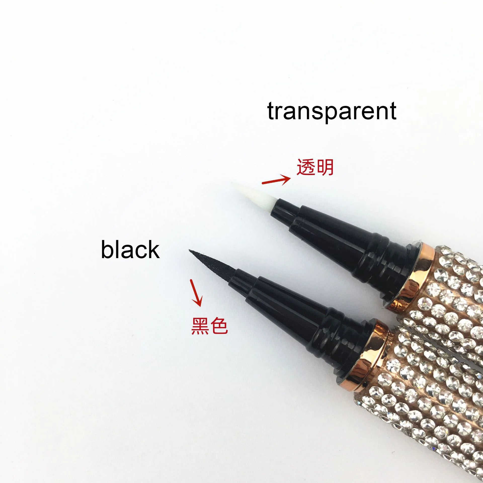Wholesale Fast-Drying Waterproof Reusable Eyelashes Liquid Liner Pen Private Label Beauty Tool Rhinestone Magic Glue Adhesive