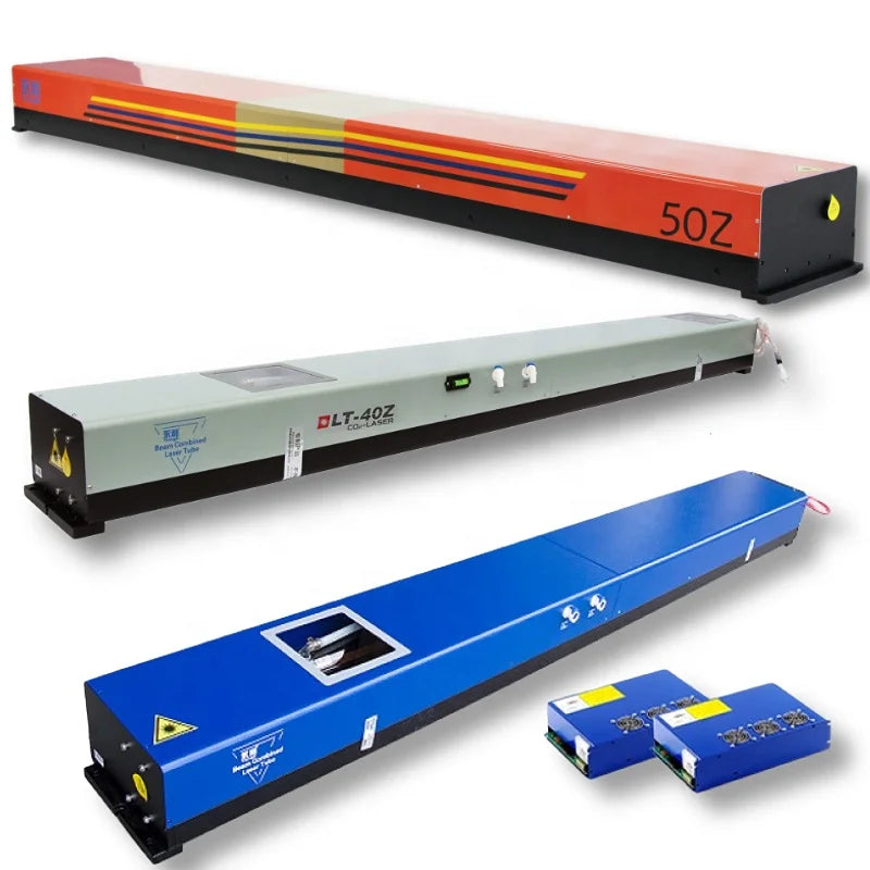 Yongli High Output Power 300w Dlt Series Glass Co2 Laser Tube for Non-metal Materials Cutting