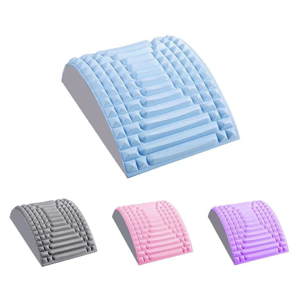 Lumbar Spine Reliever Stretching Massage Relaxation Yoga Spine Correction Exercise Assistance Lumbar Back Support