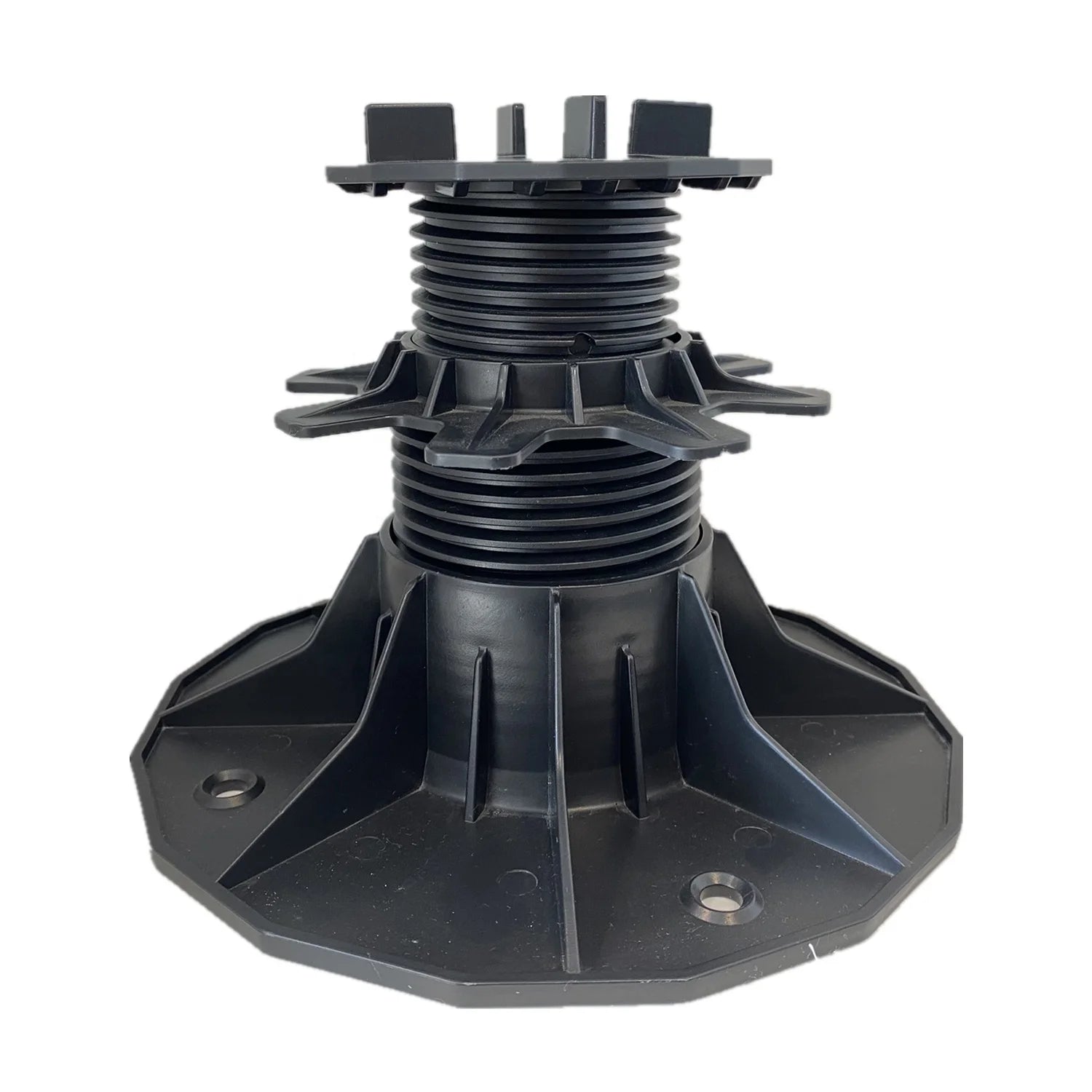 Extension Type Adjustable Plastic Tiles Support Pedestal 75-510 mm Height Adjustable Pedestals Heavy Loading XF-T301C 75-145M