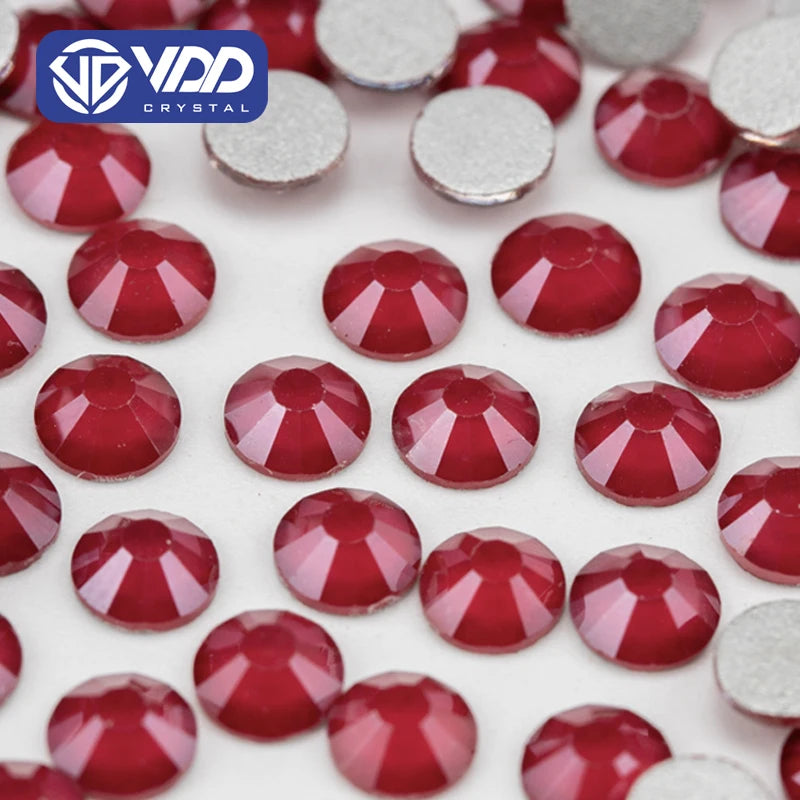 VDD SS6-SS30 144 MRD-Ruby Glass Rhinestones Crystal Flatback Glitter Gem Strass 3D Stones Diamond Nail Art DIY Crafts Decorat