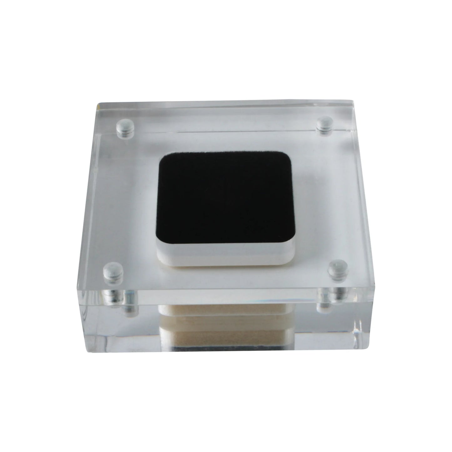 Cheaper Price Diamond Storage Display Box DK21630 Crystal Clear Acrylic Diamond Presentation Box