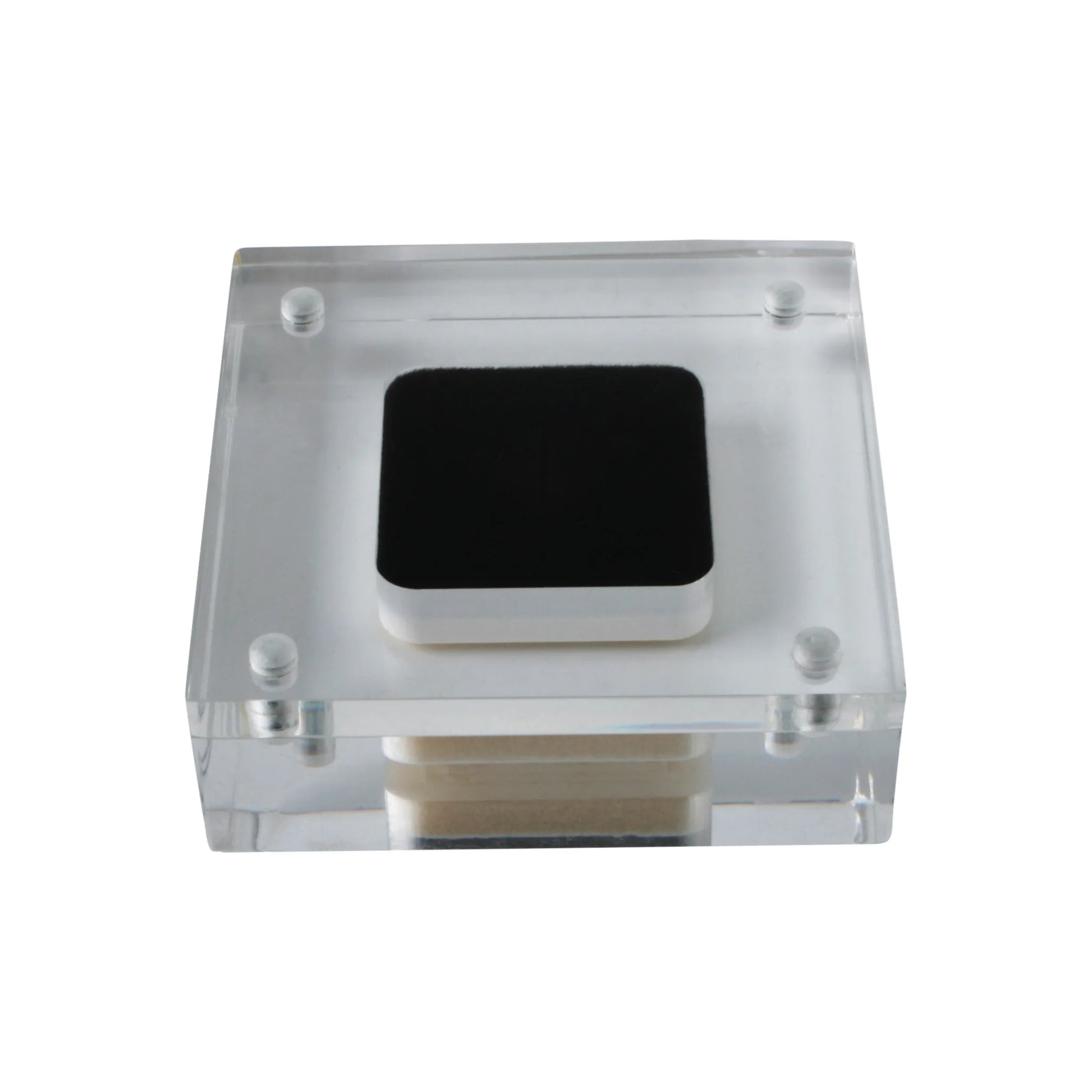 Cheaper Price Diamond Storage Display Box DK21630 Crystal Clear Acrylic Diamond Presentation Box