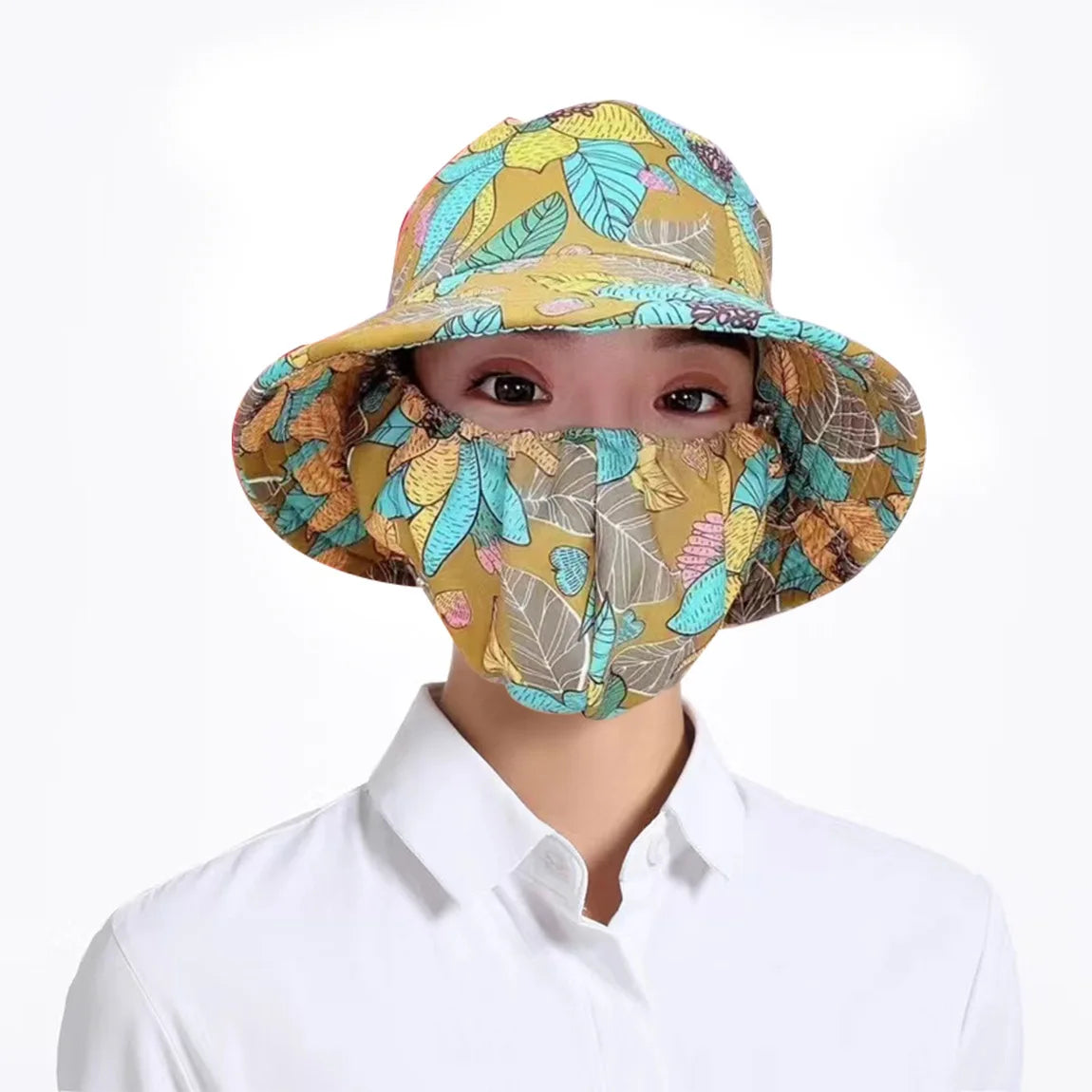 2024 New Arrive Fashion Woman Summer Mask Bucket Hat Wholesale