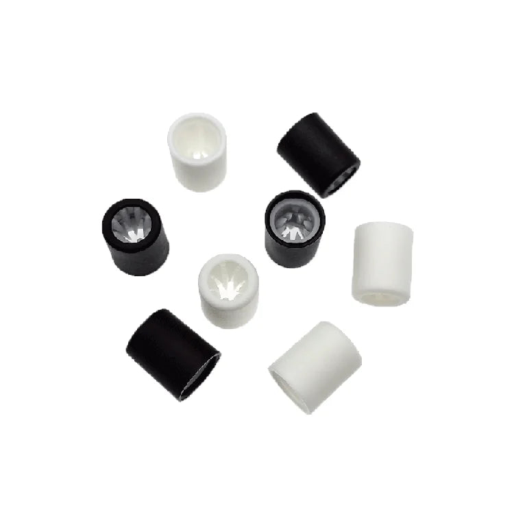 Secure Fabric Wristband Locks Disposable Cylindroid Self-Close Stopper Closure Plastic Sliding White/Black Eco-Friendly