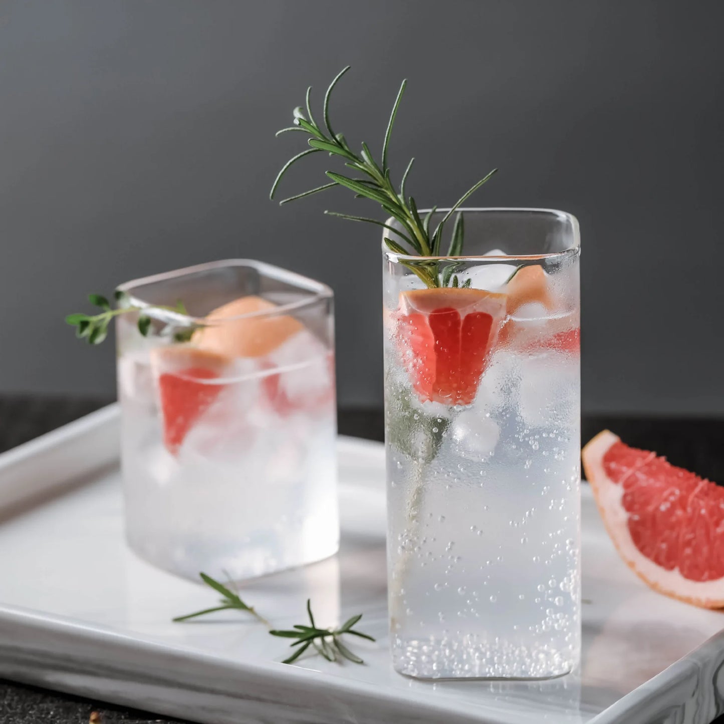 High Borosilicate Glass Thermos Cup Handblown Double Wall Glass Clear Cup Cylinder Milk Cup for Drinking