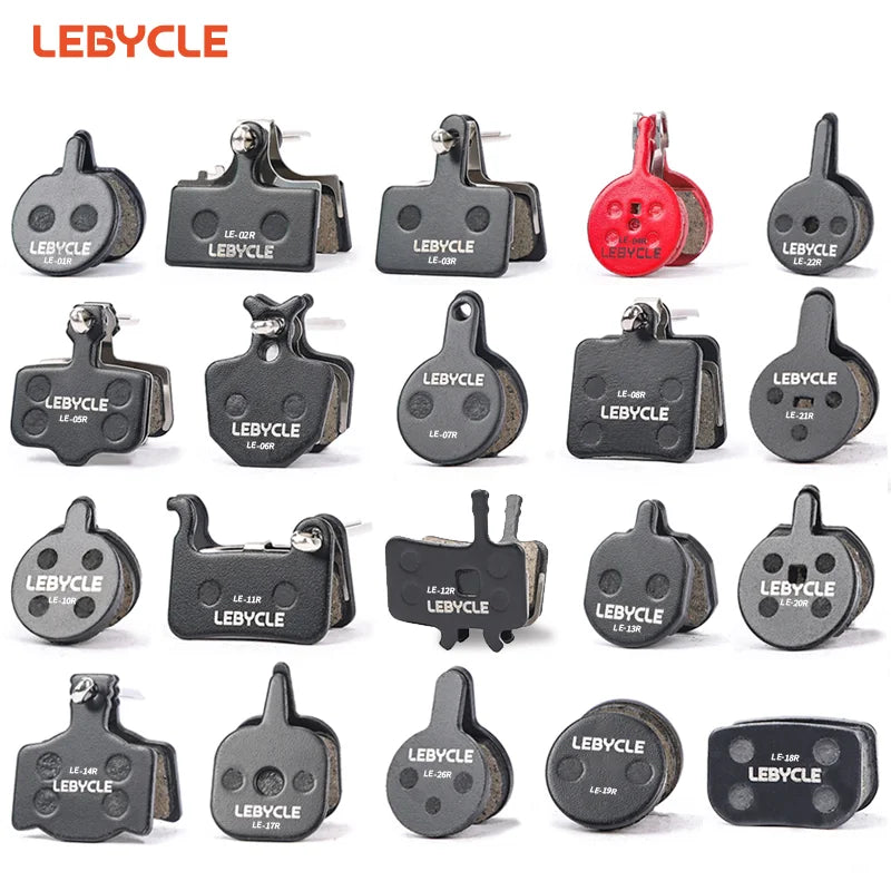 LEBYCLE Factory Custom Bicycle Hydraulic Disc Brake Pads Bicycle Semi-metallic Resin Ceramic Brake Pad for XT DEORE ELIXIR AV