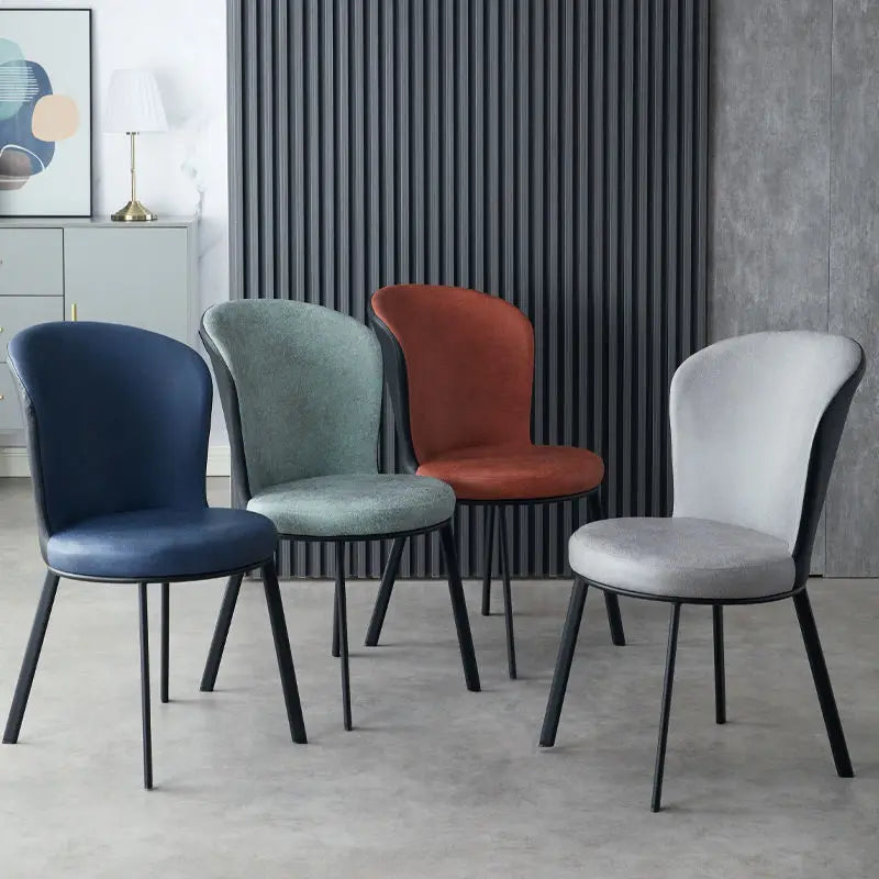 Chair Dining Chair Simple and Luxurious Modern Technology Cloth Household Restaurant Chairs Nordic Style Hotel Desk Wholesale
