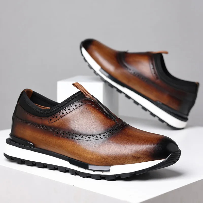 Fashion Wholesale Comfort Slip-On Autumn Light Weight Casual Wedding Dress Business Office Party Oxford Men's Shoes