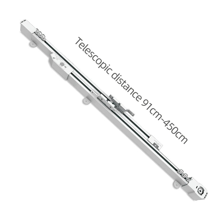 YX YX-DD00 Aluminium Modern Factory Wall Ceiling Extendable Automatic Motorized Smart Curtain Track Rails