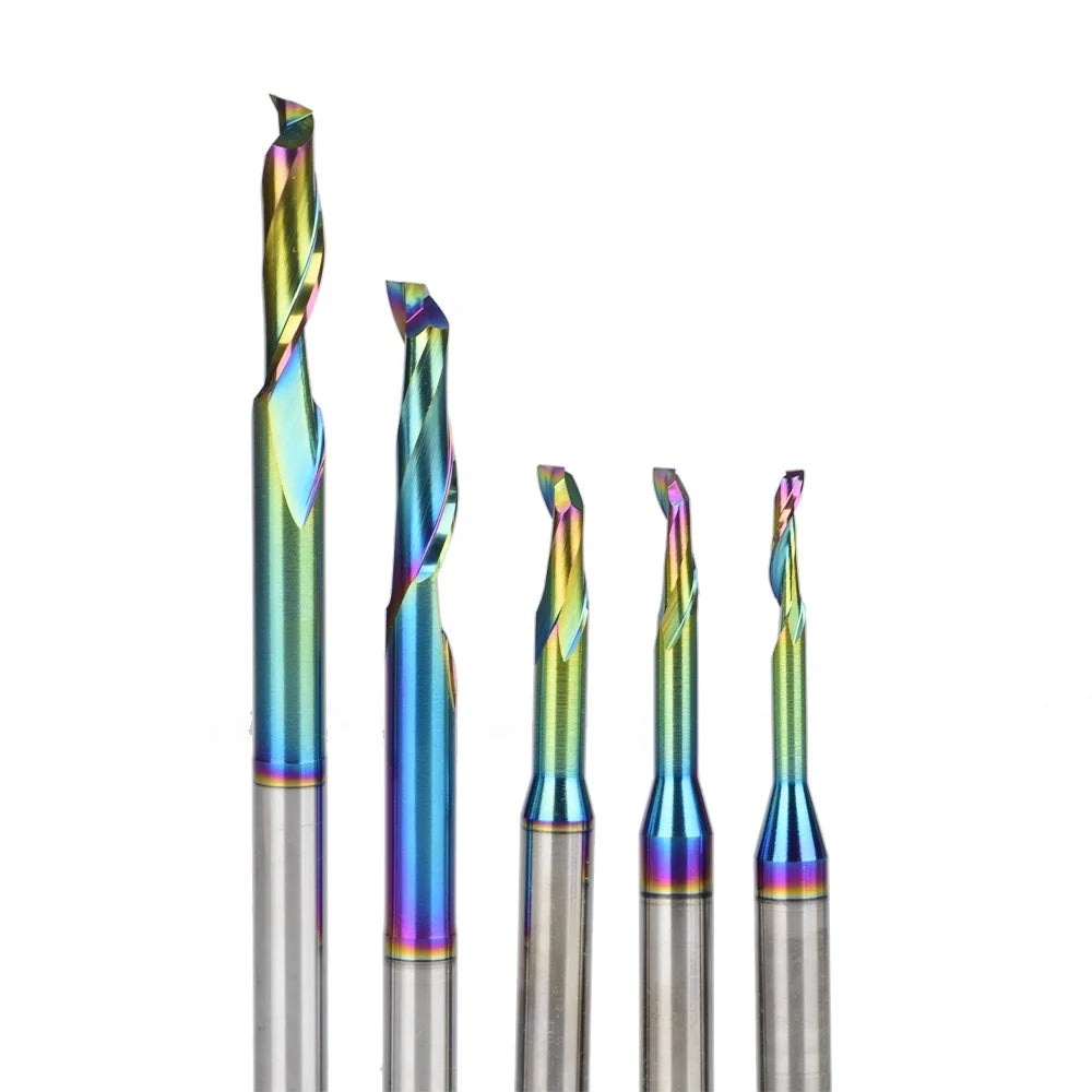 WEIX CNC  Solid Carbide One Flute End Mill for Aluminum