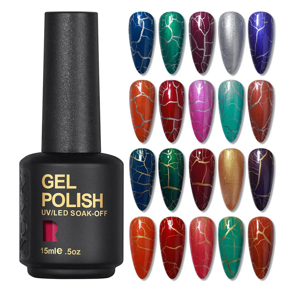 For RONIKI Custom 15ml High Soak-Off UV Gel Nail Polish Very Good Nail Supplies with Custom Logo and Color Options