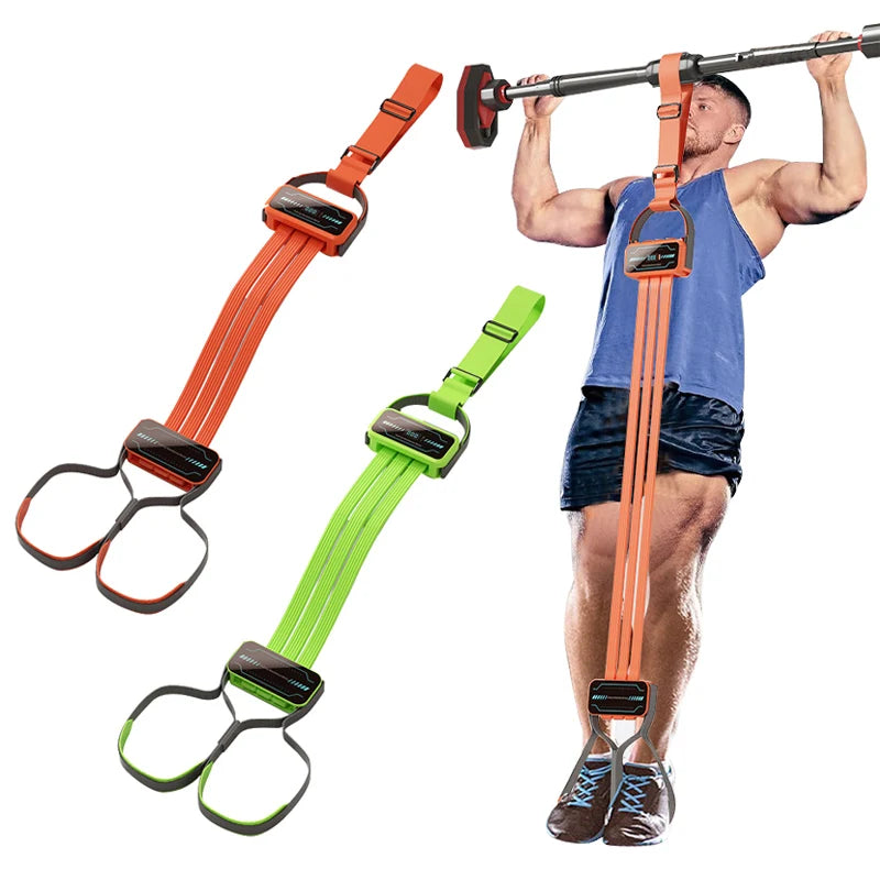 New Pull-Up Tensioner Smart Counting Hanging Indoor Abdominal Strength Training Assist Bands Suspension Straps