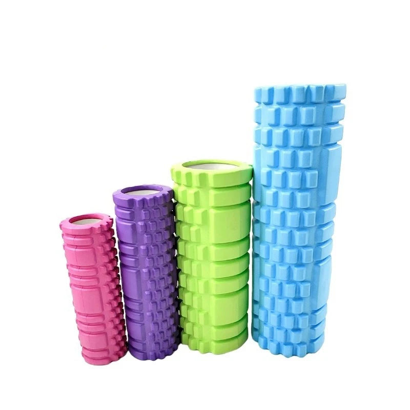 Custom Personalised LOGO Rodillo De Espuma Various Sizes Gym Fitness Massage Yoga Wheel Roller Column Eva Paint Foam Roller