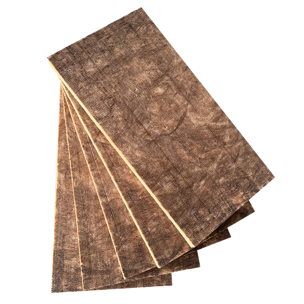 Acoustical Smooth Board with Eco Technology Fiberglass Board R11-r38 Insulation Panel 25mm 38mm 51mm Eco Glasswool Board