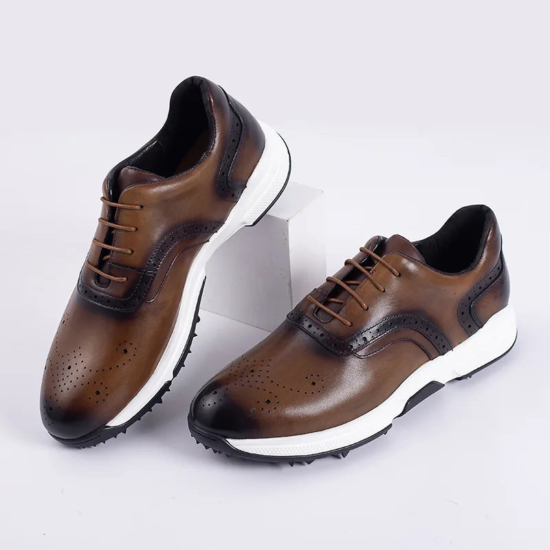 Men's Retro Business Office Wedding Oxford Dress Shoes Comfortable and Soft Breathable Design for Autumn Season