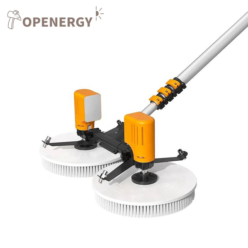 Professional Solar Photovoltaic Panel Cleaning Robot Window Cleaner with Dry & Water Cleaning 240W Power