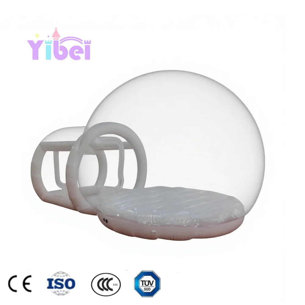 New Design 3x5m Transparent Bubble Tent Inflatable Castle Party Rental with 500-1000KG Capacity Easy Setup Indoor/Outdoor Use