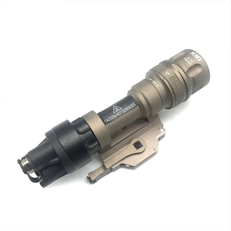 Metal Scout Light M952V Tactical Flashlight Fit 21mm Outdoor Scout Light LED Strobe