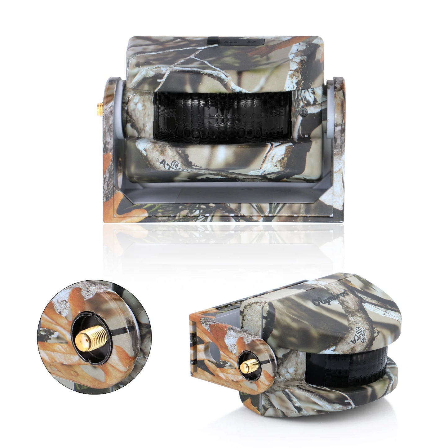 Wireless Hunting Alarm System PIR Motion Detectors 15m Range 0.3s Response Includes 2 Transmitters 1 Receiver Watch Olymbros 