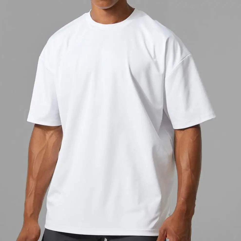 Men's Unisex Designer Luxury Terry 100% Cotton Oversized Plus Size T-Shirts 230g
