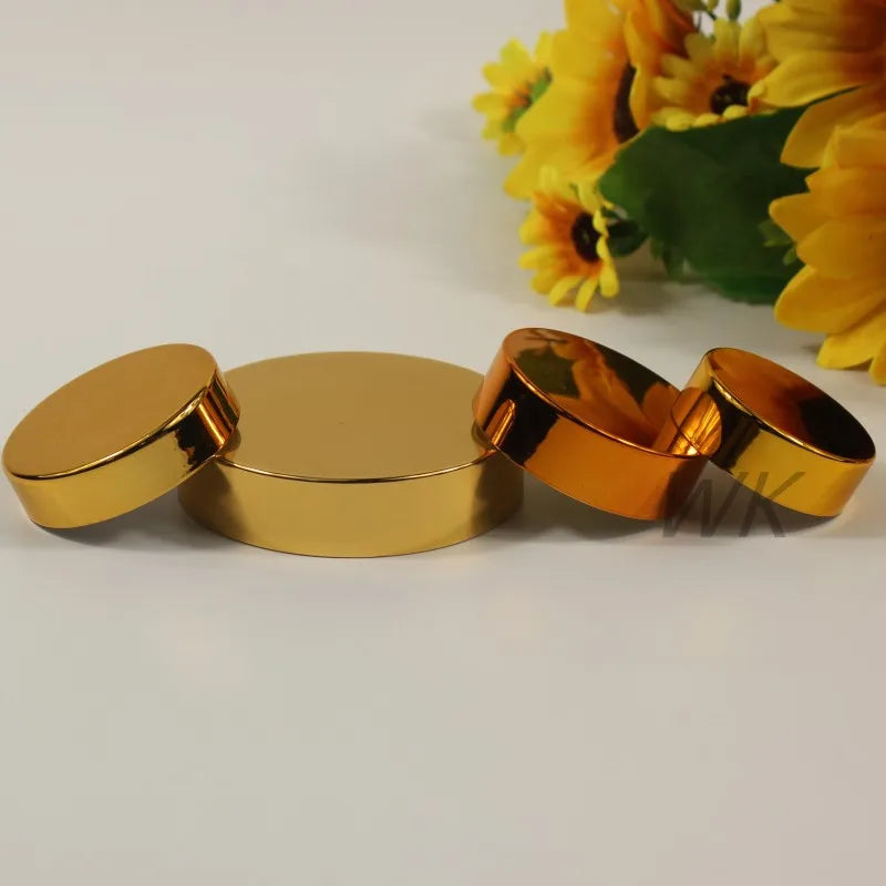 Wholesale Aluminum-plastic Shiny Gold Silver Screw Cap 38mm for Bottles