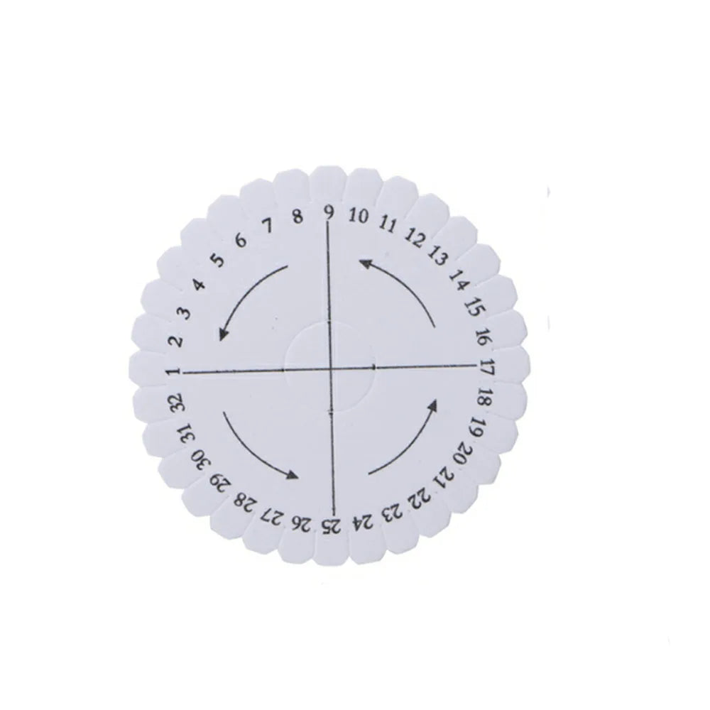Large Size Round Knitting Kumihimo Disc Disk Braided Rope Knot Weaving Plate Jewelry Desgin Board