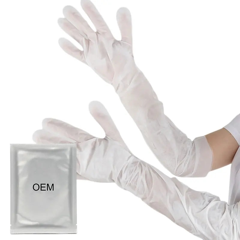 Wholesale Collagen Moisturizing Gloves Long Hand Mask with Whitening & Anti-Wrinkle Benefits for All Skin Types by Manufactur