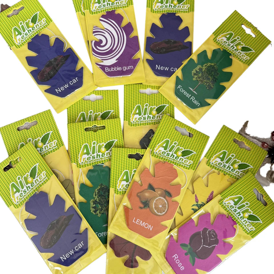 OEM Custom Logo Promotional Air Fresheners Fragrant Card Made of Paper