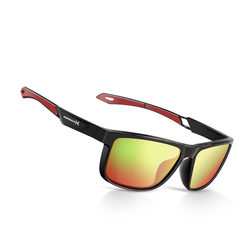 HASIDA 22G Light TAC Lens Fishing Glasses Lotus Leaf Coating 3 Types Polarizer Glare Reduction Anti-Impact Silicone Legs Rive