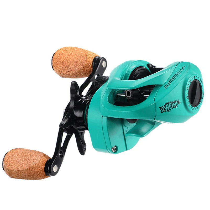 WEIHE GUIMIANYU B1 Baitcasting Fishing Reel Magnetic Brake System Pesca Fishing Reel for Freshwater and Saltwater Fishing Whe