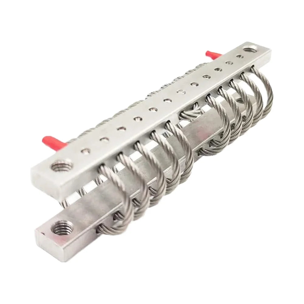 Customizable Anti-Vibration Mount Shock Absorber 10 Loop Galvanized Stainless Steel 304 Wire Rope Isolator Hardware Bag