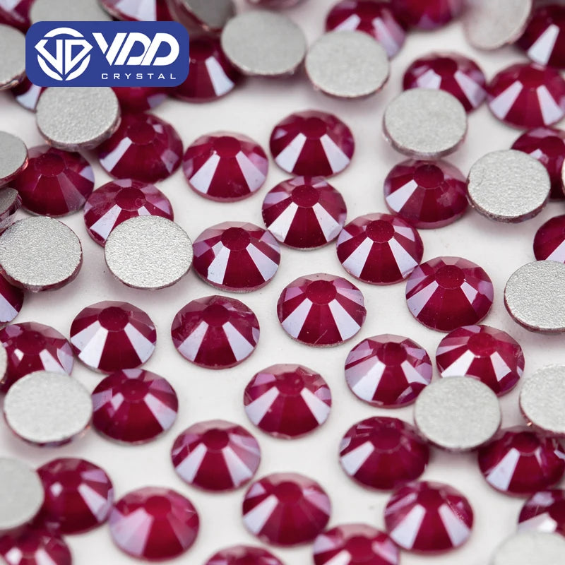 VDD 147 MRD-Garnet SS6-SS30 New Color Glass Rhinestones Crystal Flatback Strass Stones Glitter DIY Crafts Nail Art Accessorie