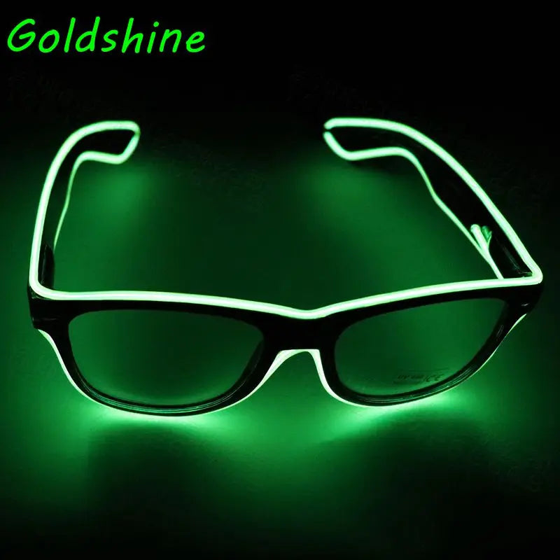 Custom Fashion Glow Sunglasses with Bright Light for Graduation Valentine's Day & Festival Parties for Bar Birthday Celebrati