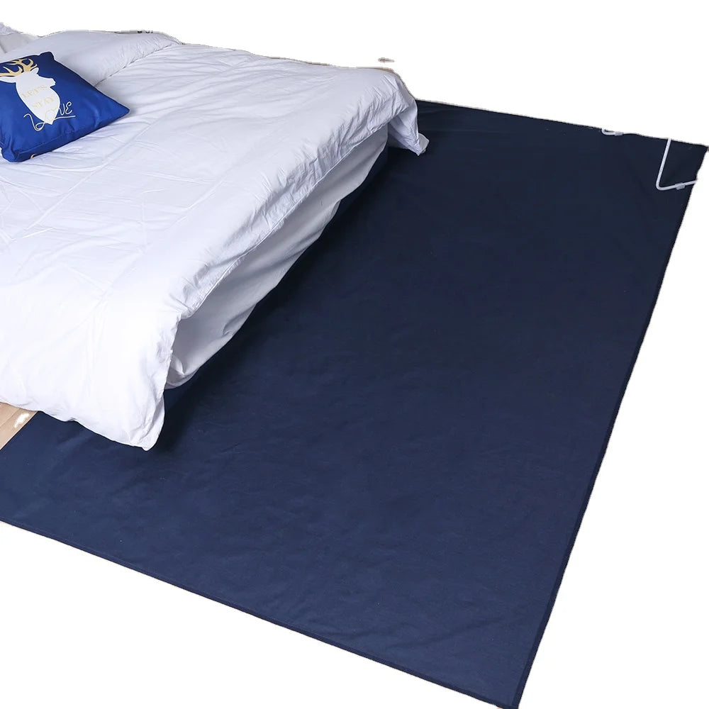 Conductive Silver EMF Shielding Blanket - Soft Silver-Fiber Protective Blanket