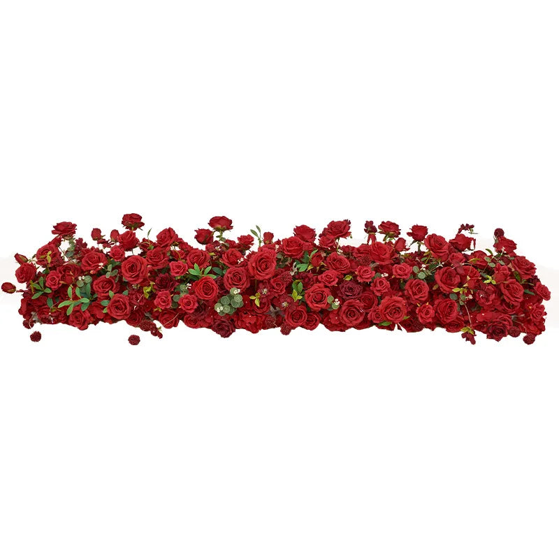 H-229 Custom Artificial Flower Centerpieces Decorative Garland Wedding Arrangement Decoration Flower Ball Table Runner