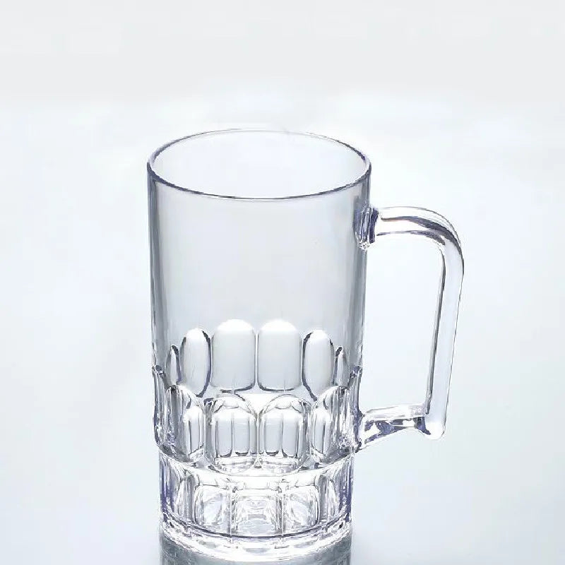 Custom Borosilicate Glass Beer Mug 300ml Capacity New Design Party Wholesale Available Bar Restaurant Bardak Kupa Fincan Tazz