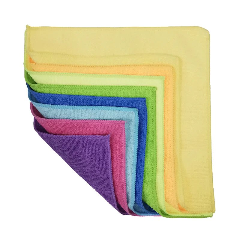 80% Polyester 20% Polyamide  Microfiber Cleaning Towel Car Polishing Drying Towel Microfiber Cloth for Car