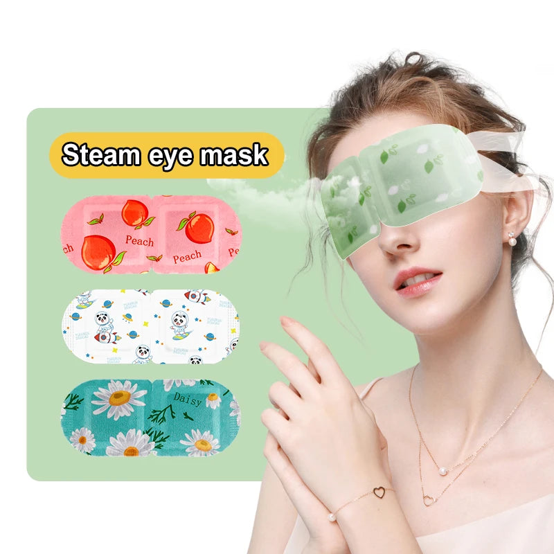 Relax Nature Steam Eye Mas k Sleeping Eye Patch Gentle Warming Moisturizing Factory Directly Supply