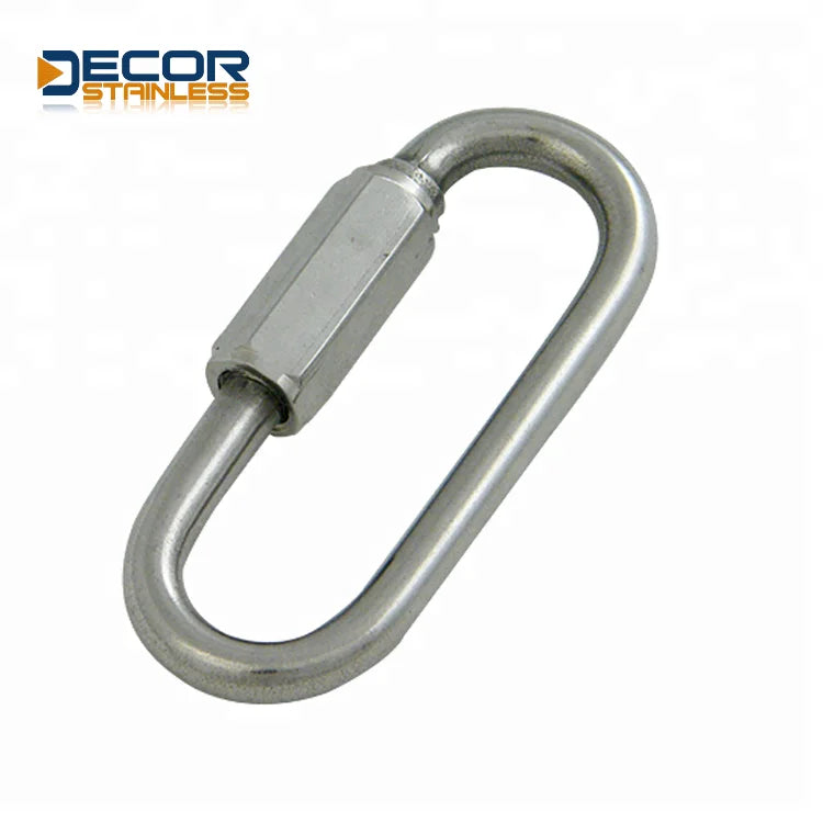 Widely Used Customizable Stainless Steel Accessories Hardware Products Wide Jaw Quick Link
