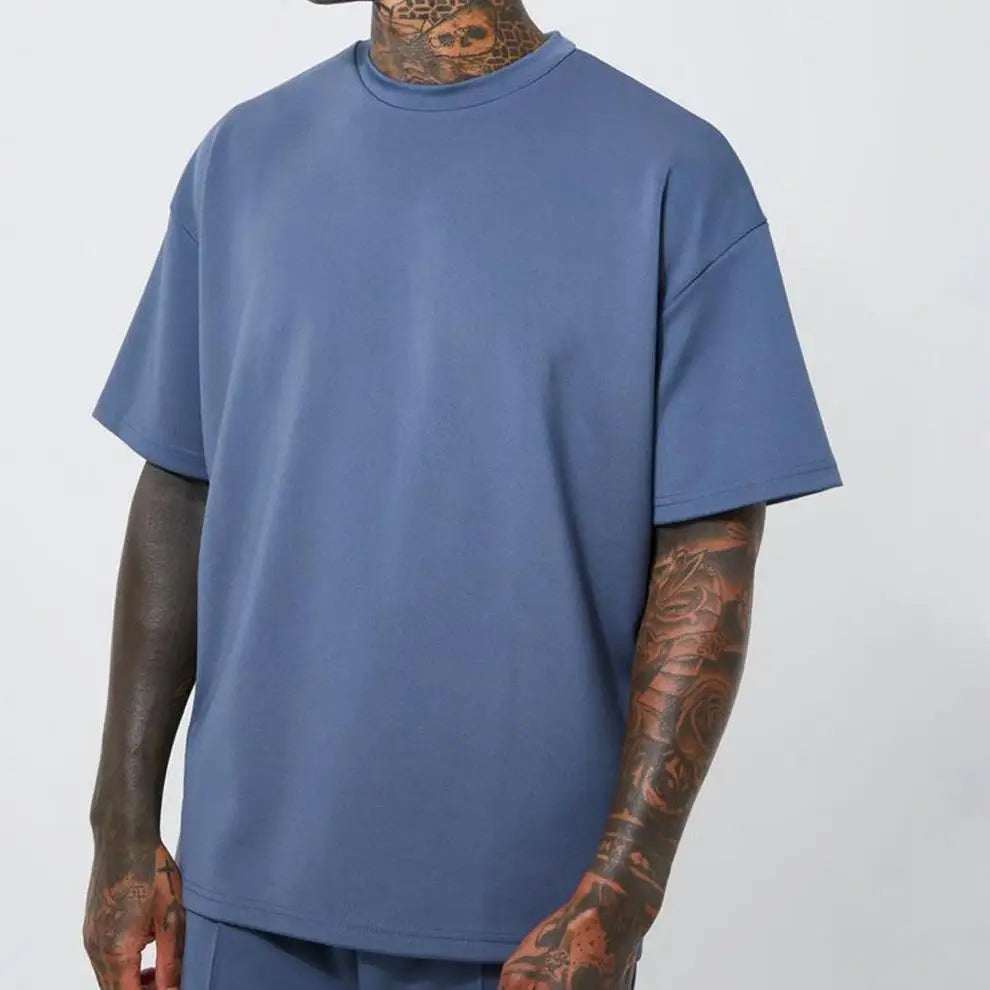 Cotton T Shirts for Men Custom  Logo Tshirts Printing Plus Size Men'S T-Shirts 230g Oversized Graphic Tee