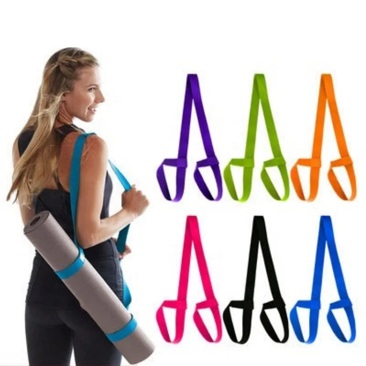 Stocked High Quality Cotton Yoga Mat Strap with Carrying Feature Portable Portable Yog