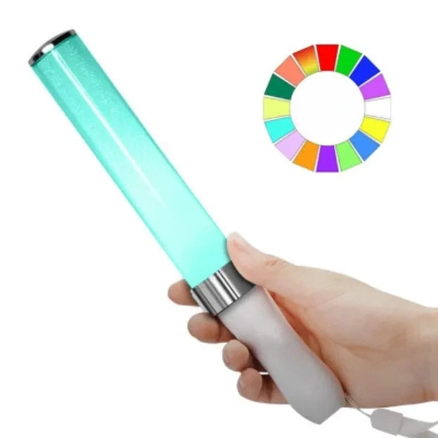 Cheering Glow Stick Fans Events Light Stick 15 Colors Concert Cheering Glow Stick Fans Events Light Stick with Remote Control